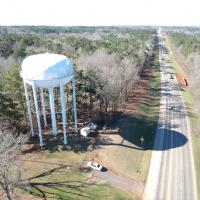 The City's Water Tower on State Highway 96