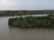 City Lake from SE over spillway area of City Lake