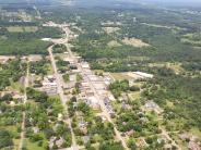 San Augustine from E over Hwy 21