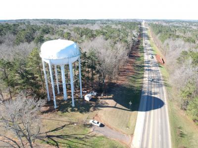 The City's Water Tower on State Highway 96